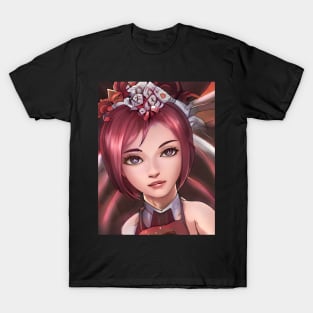 red hair anime girl T-Shirt